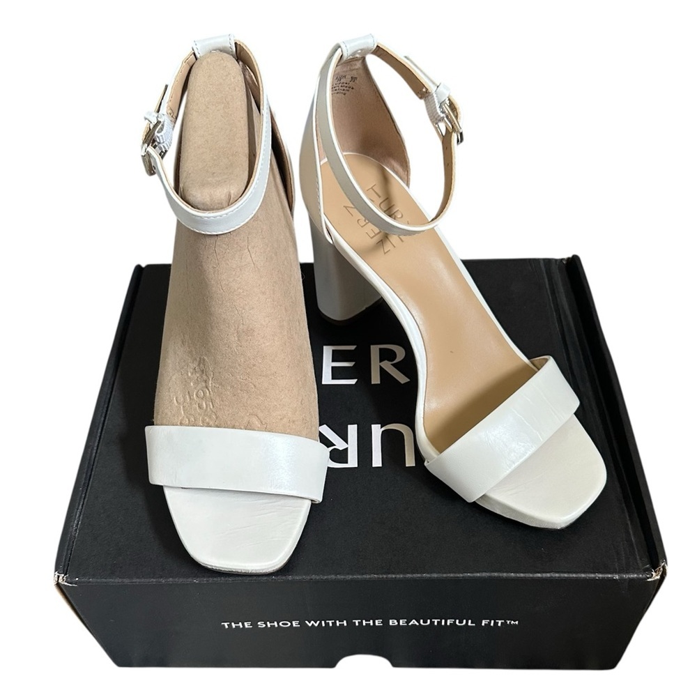 Naturalizer Joy Heels White